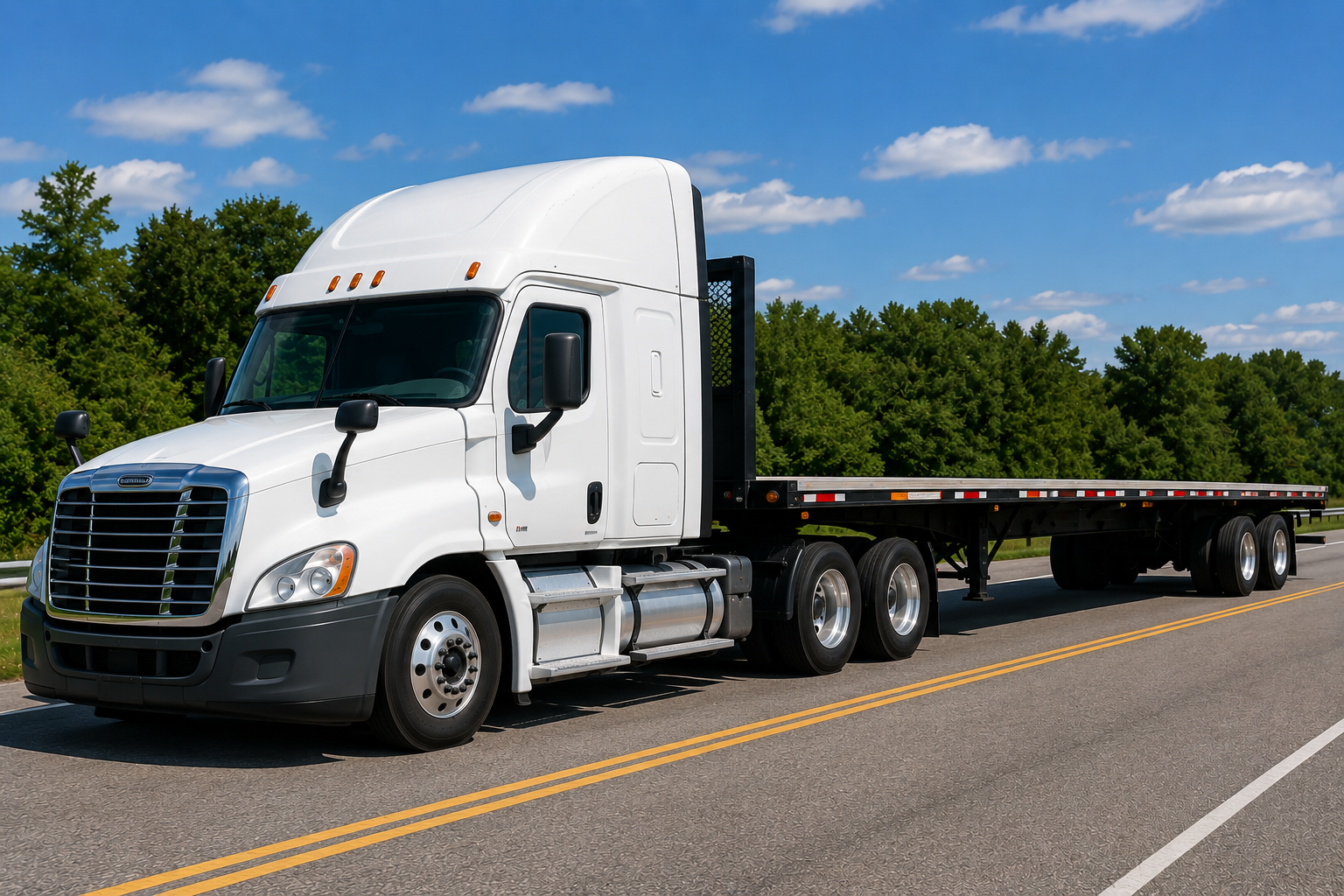 Flatbed trucking