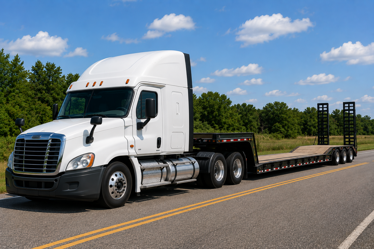 Step Deck trucking